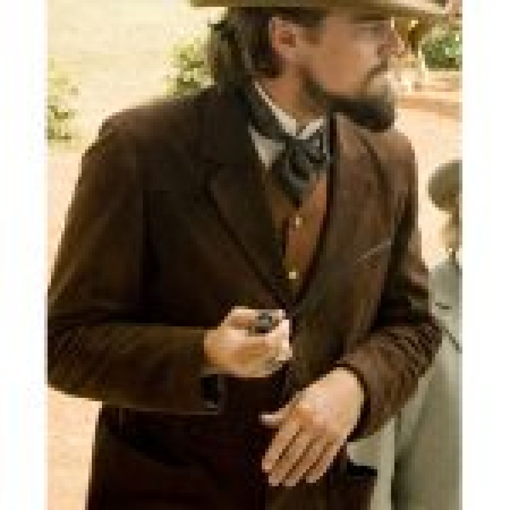 Leonardo DiCaprio Django Unchained Brown Coat