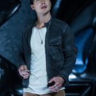 Ludi Lin Power Rangers Jacket