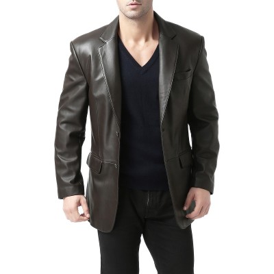 Luxury Style Leather Coat