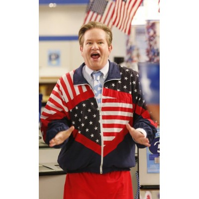 Mark McKinney Superstore US Flag Jacket