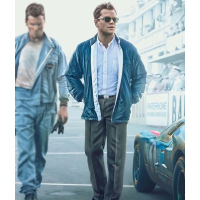 Matt Damon Ford v Ferrari Carroll Shelby Jacket