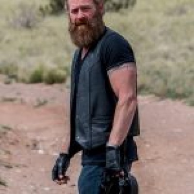 Max Martini SGT Will Gardner Leather Vest