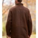 Men Stylish Outfit Leather Coat