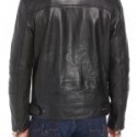 Men’s Black Real Leather Moto Jacket