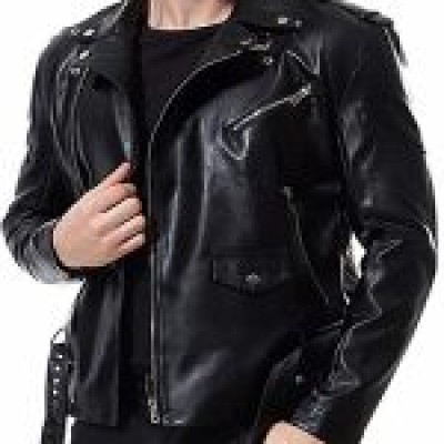 Men’s Brando Motorcycle Leather Jacket