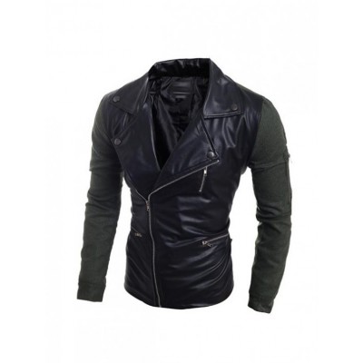 Mens Fashion Slimfit Varsity Jacket