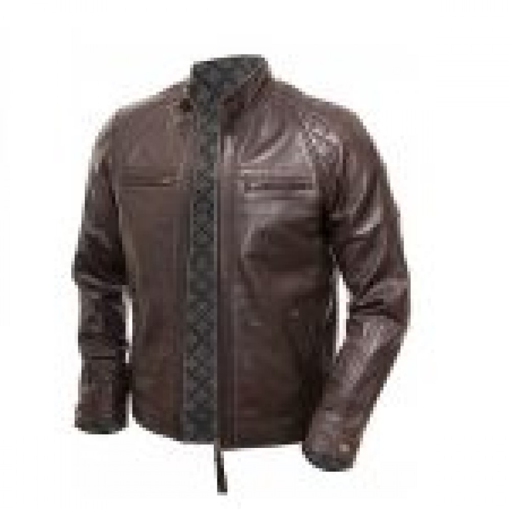 Men’s MotoBiker Vintage Leather Jacket