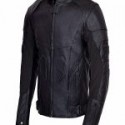 Men’s Motorcycle Padding Leather Jacket