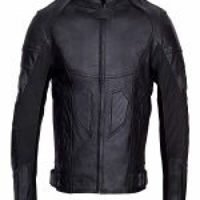 Men’s Motorcycle Padding Leather Jacket