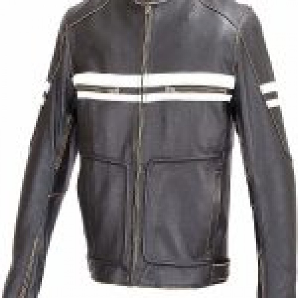 Men’s Motorcycle Vintage Leather Jacket