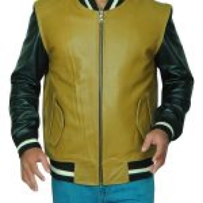 Men’s Varsity Leather Jacket