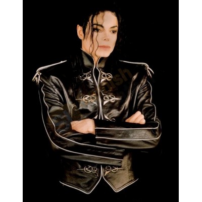 Michael Jackson leather Costume Jacket
