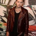 MTV Music Awards Travis Mills Leather Jacket