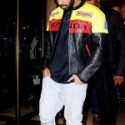 Musician Drake Motorbiker leather Jacket