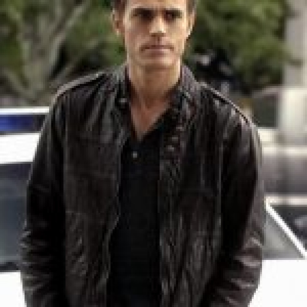  Paul Wesley The Vampire Diaries Leather Jacket