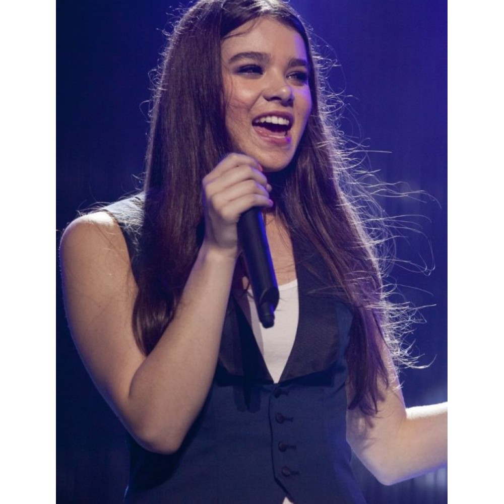 Pitch Perfect 2 Hailee Steinfeld leather Vest
