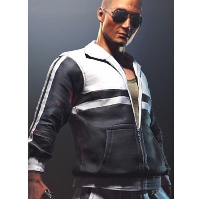 PUBG 2019 Cosplay Costumes Black and White Jacket For Men