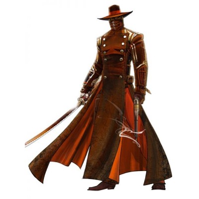 Red Steel 2 Swordsman Last Kusagari Cosplay Coat