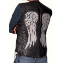 The Walking Dead Angel Wings Leather Vest