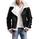 B3 Bomber Shearling Sheepskin Leather Jacket