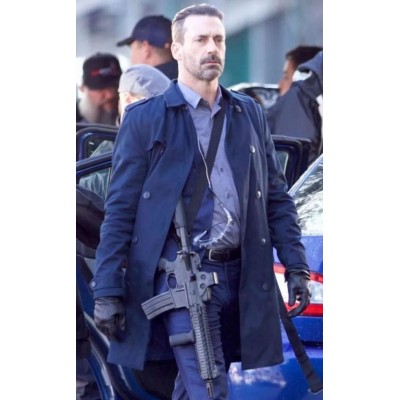 Baby Driver Jon Hamm Cotton Coat