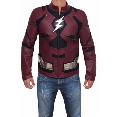 The Flash Barry Allen Justice League Ezra Miller Costume Jacket