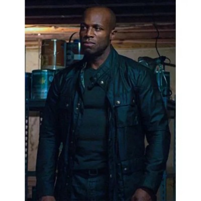 Billy Brown Hostages Archer Petit Black Jacket