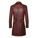 Brad Pitt Leather Coat