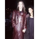 Brad Pitt Leather Coat