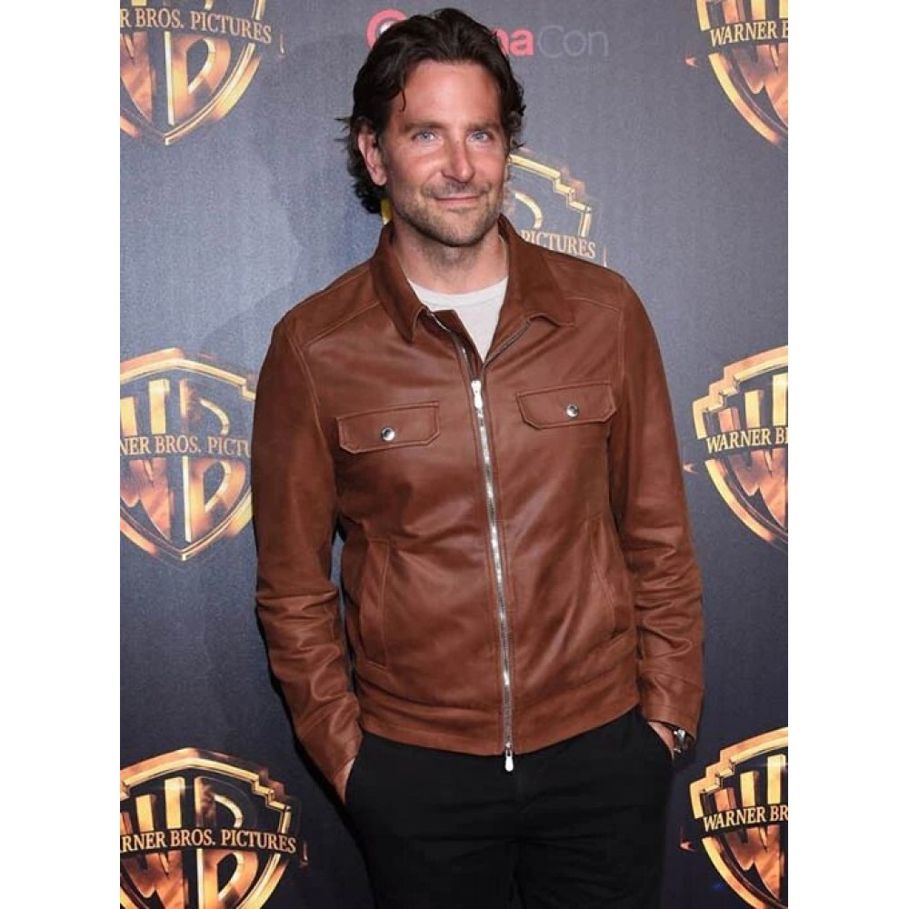Bradley Cooper A Star Is Born Leather Jacket
