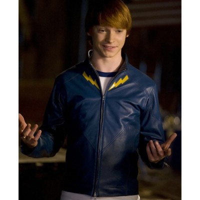 Calum Worthy Smallville Leather Jacket