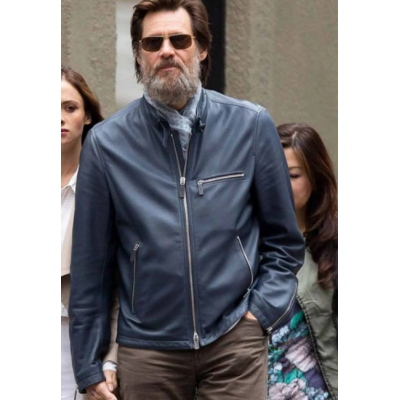 Jim Carrey New York City Leather Jacket