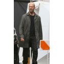  Jason Statham Fast and Furious 8 Deckard Shaw Leather Coat