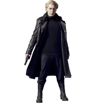 Javier Bardem Skyfall Silva Leather Trench Coat