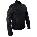 Chris Pine Black Leather Jacket