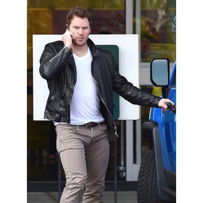 Chris Pratt Jurassic World Leather Jacket