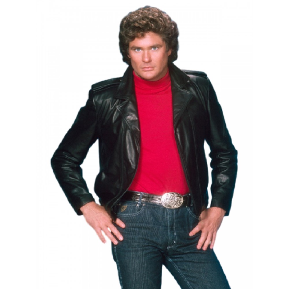 David Hasselhoff Leather Jacket