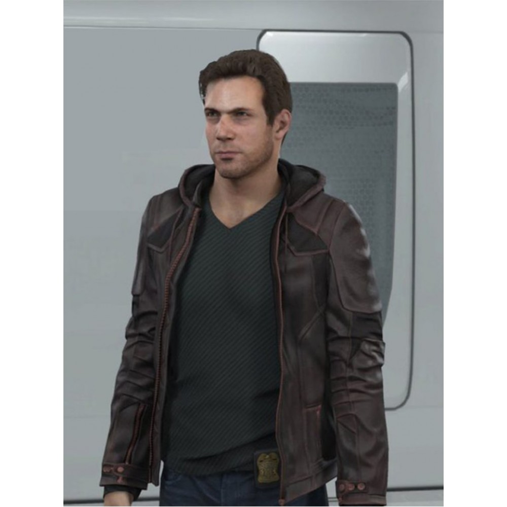 Detroit Become Human Gavin Reed Leather Jacket