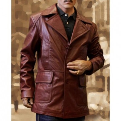 Donnie Brasco Donnie Brown Leather Coat