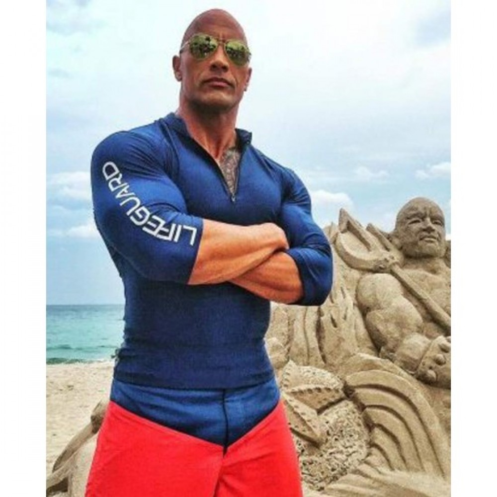 Dwayne Johnson Baywatch Lifeguard Jacket