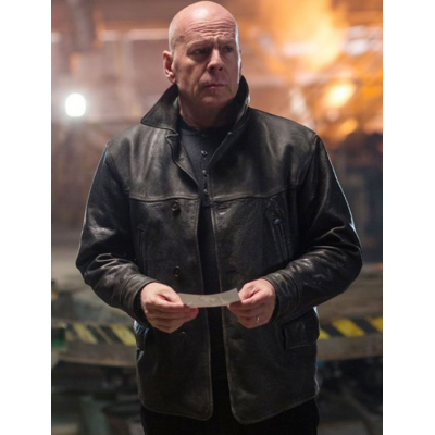 Extraction Bruce Willis Leather Jacket