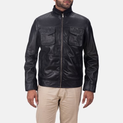 Maurice Black Leather Jacket