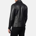 Noah Black Biker Leather Jacket