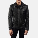 Legacy Black Biker Leather Jacket