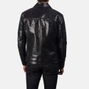 Mystical Black Mens Leather Jacket