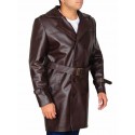 Rorschach Watchmen Leather Coat