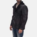 Furcliff Double Face Shearling Leather Jacket Mens