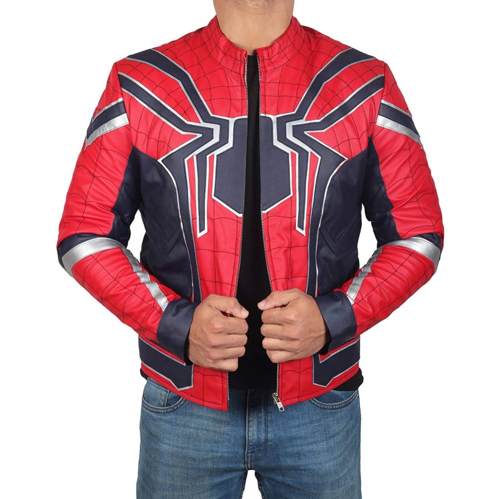 Avengers Infinity War Spiderman Costume Jacket