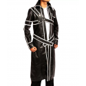Sword Art Online Kirito Costume Leather Coat