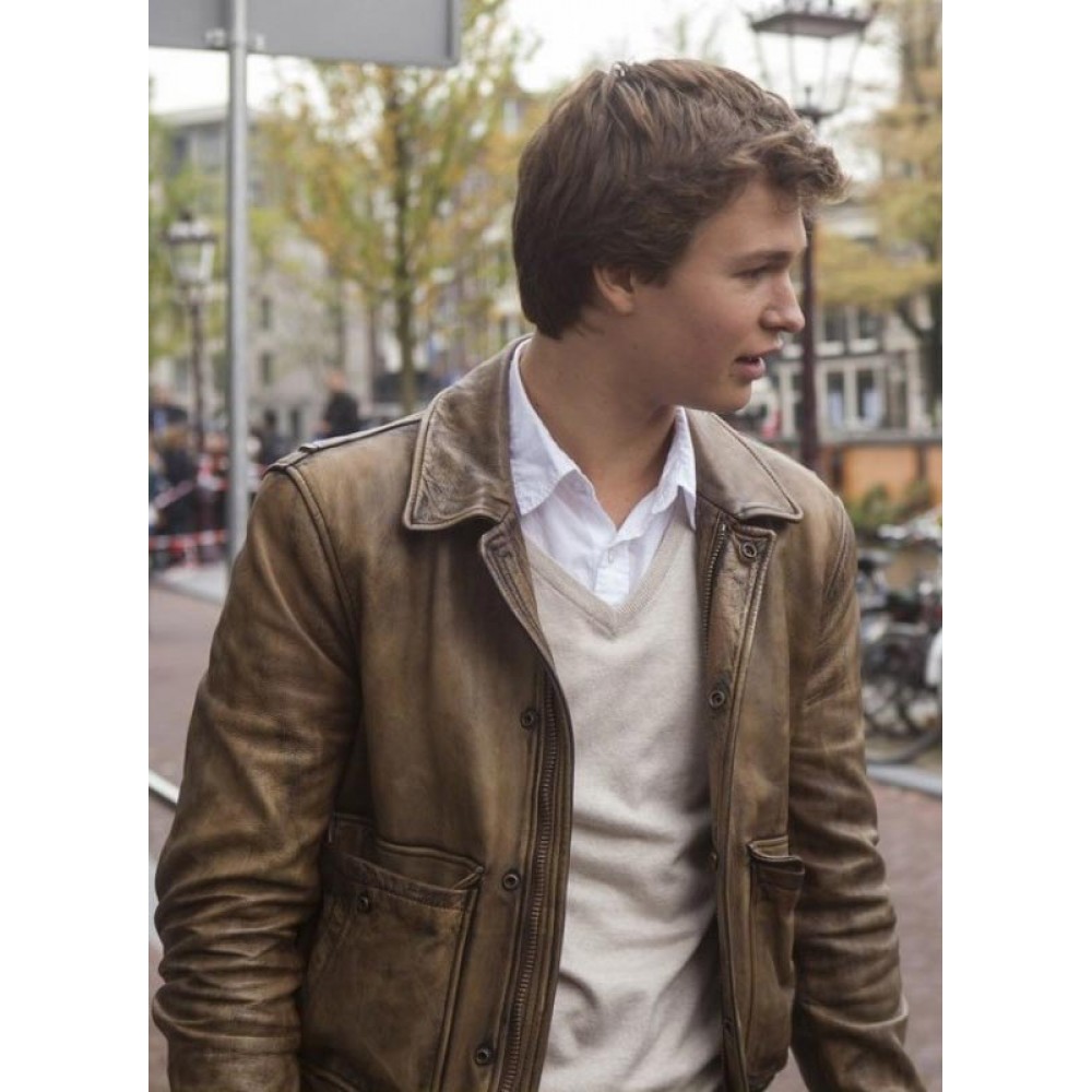 Fault in Our Stars Ansel Elgort Jacket